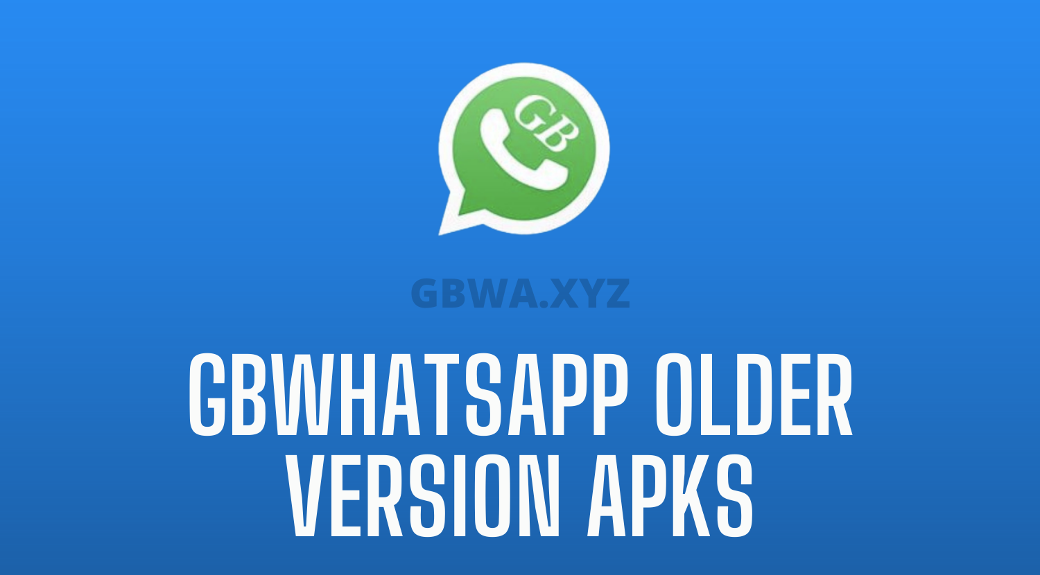 GB WhatsApp Download 2016

